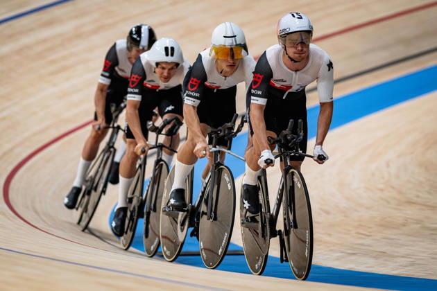 Switzerland 2026 UCI Track Cycling World Championships TAPPEINER Pascal VOGEL Alex POOT Mats BÖGLI Noah SUI Switzerland Landscape Format Landscape Event 2026 UCI Track Cycling World Championships Category Cycling Track Cycling World Championships Elite Men Location Asia China Shanghai Chongming Shanghai Velodrome Discipline Team Pursuit Distance 4,000 m Date October 14, 2026 Wednesday Day 1