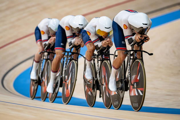 Great Britain 2026 UCI Track Cycling World Championships HOBBS Noah HOBBS Henry BOSTOCK Matthew VERNON Ethan GBR Great Britain Landscape Event 2026 UCI Track Cycling World Championships Category Cycling Track Cycling World Championships Elite Men Location Asia China Shanghai Chongming Shanghai Velodrome Discipline Team Pursuit Distance 4,000 m Date October 14, 2026, Wednesday Day 1