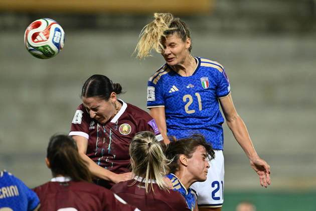 RECORD DATE NOT STATED 13th October 2026; Stadio Artemio Franchi, Florence, Italy; Womens WC Qualification Europe Football, Italy versus Belarus; Michela Cambiaghi of Italy DomenicoxCippitelli