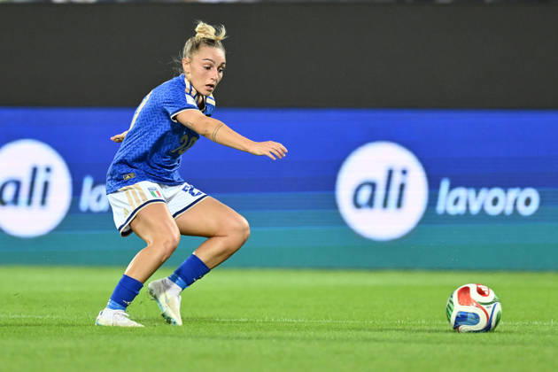 RECORD DATE NOT STATED 13th October 2026; Stadio Artemio Franchi, Florence, Italy; Womens WC Qualification Europe Football, Italy versus Belarus; Giada Greggi of Italy DomenicoxCippitelli