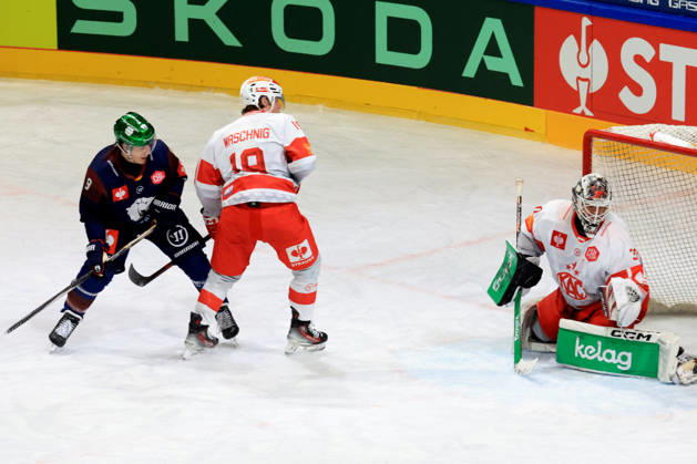 October 14, 2026, DEU, GER, Ice Hockey, Champions League, 2026–27 Season, Berlin, Eisbären Berlin vs. Klagenfurther AC 2–0 (goals by Ty Ronning, Eisbären Berlin 9; David Waschnig, Klagenfurt 19; Mareks Mitens Furey, Klagenfurt 30), nordphoto GmbH, Engler, City, Wellblechpalast, Federal State, Country Copyright: xNordphotox xEnglerx