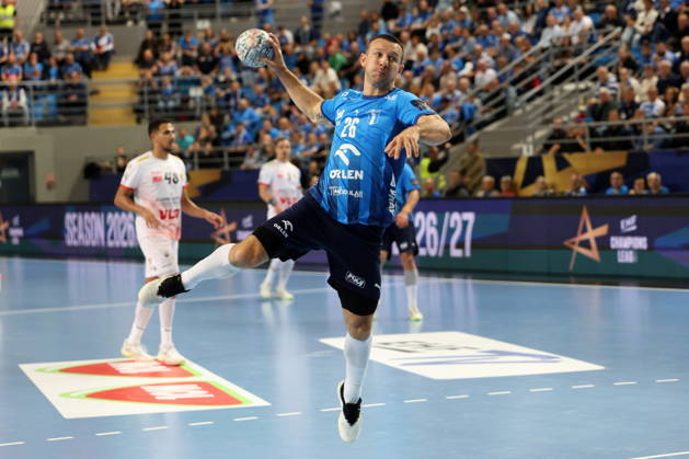 Plock 14.10.2026 Liga mistrzow pilka reczna mezczyzn faza grupowa sezon 2026 27 --- Group phase mens handball EHF Champions League Orlen Wisla Plock - HC Vardar 1961 Skopje Przemyslaw Krajewski Fot. Marcin Solarz FotoPyK NEWSPIX.PL --- newspix.pl 