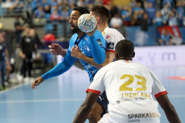 Plock 14.10.2026 Liga mistrzow pilka reczna mezczyzn faza grupowa sezon 2026 27 --- Group phase mens handball EHF Champions League Orlen Wisla Plock - HC Vardar 1961 Skopje Melvyn Richardson Fot. Marcin Solarz FotoPyK NEWSPIX.PL --- newspix.pl 