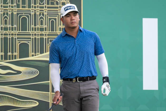 October 15, 2026, Coloane, Macao Sar, China: Justin QUIBAN, from The Philippines.Opening Round in the Macao Open Golf at Macau Golf & Country Club. Coloane China - ZUMAr144 20261015_zap_r144_071 Copyright: xJaynexRussellx