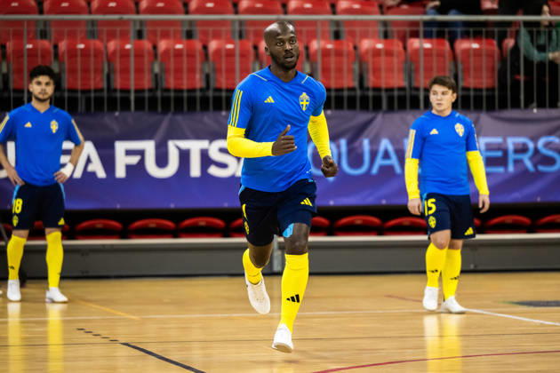 October 15, 2026: Bryan Johansson of Sweden ahead of the FIFA Futsal World Cup qualifying match between Hungary and Sweden on October 15, 2026 in Nyíregyháza. Photo: Bildbyran EXT BILDBYRÅN COP 18 XY0131 futsal national team Hungary Sweden national team Sweden BBENG World Cup qualifier Hungary  Copyright: BILDBYRANxEXT BB261015BB544