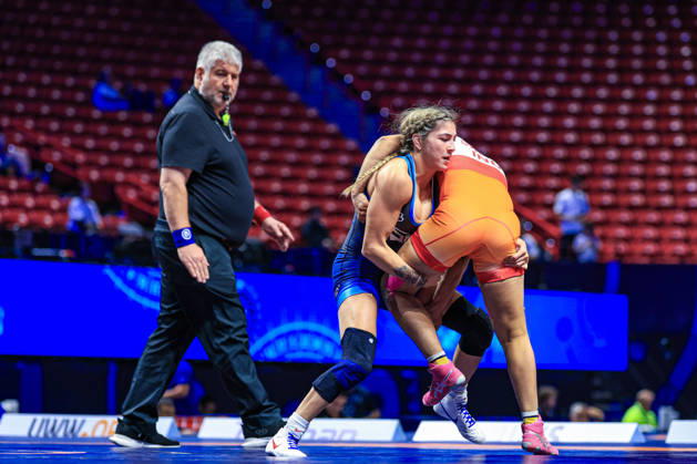 U23 World Championships, 53 kg, Women s Weight Class: Cristelle Noelle Rodriguez Dobler (USA) defeated Sweety Sweety (IND) Copyright: xAmirrezaxAliasgarix Kadir Caliskan United World Wr