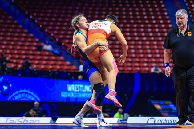 U23 World Championships, 53 kg, Women s Weight Class: Cristelle Noelle Rodriguez Dobler (USA) defeated Sweety Sweety (IND) Copyright: xAmirrezaxAliasgarix Kadir Caliskan United World Wr