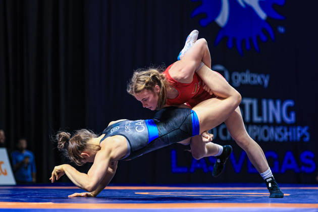 U23 World Championships, 57 kg, Women s Weight Class: Aryna Dzemchanka Martynava (BLR) defeated Gabriela Ines Cross (CAN) Copyright: xAmirrezaxAliasgarix Kadir Caliskan United World Wr