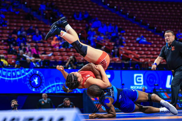 U23 World Championships, 62 kg Open Weight: Diana Nwachukwu (USA) def. Khulan Byambasuren (MGL) Copyright: xAmirrezaxAliasgarix Kadir Caliskan United World Wr