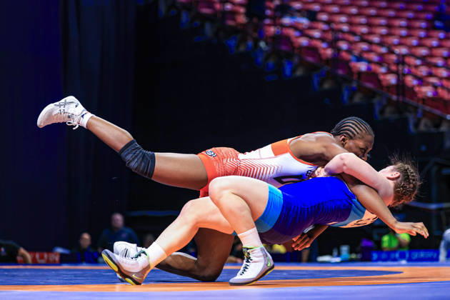 U23 World Championships, 62 kg, Women s Weight Class: Diana Nwachukwu (USA) defeated Yana Tretsiak (BLR) by default Copyright: xAmirrezaxAliasgarix Kadir Caliskan United World Wr