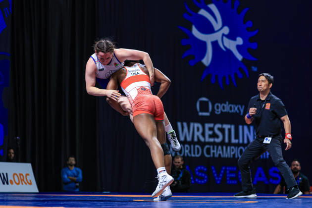 U23 World Championships, 62 kg, Women s Weight Class: Diana Nwachukwu (USA) defeated Yana Tretsiak (BLR) by default Copyright: xAmirrezaxAliasgarix Kadir Caliskan United World Wr