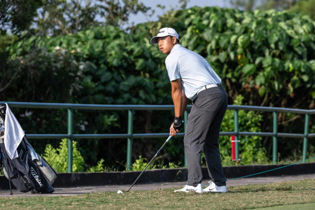 October 16, 2026, Coloane, Macao Sar, China: Kelvin SI from Macau. Round 2 in the Macao Open Golf at Macau Golf & Country Club. Macau Open Golf Round 2 - ZUMAr144 20261016_zap_r144_036 Copyright: xJaynexRussellx