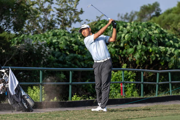 October 16, 2026, Coloane, Macao Sar, China: Kelvin SI from Macau. Round 2 in the Macao Open Golf at Macau Golf & Country Club. Macau Open Golf Round 2 - ZUMAr144 20261016_zap_r144_038 Copyright: xJaynexRussellx