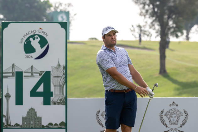 October 16, 2026, Coloane, Macao Sar, China: Peter UIHLEIN form USA.Round 2 in the Macao Open Golf at Macau Golf & Country Club. Macau Open Golf Round 2  - ZUMAr144 20261016_zap_r144_062 Copyright: xJaynexRussellx