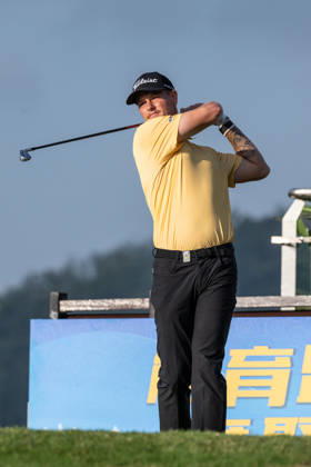 October 16, 2026, Coloane, Macao Sar, China: Cameron JOHN from Australia. Round 2 in the Macao Open Golf at Macau Golf & Country Club. Macau Open Golf Round 2  - ZUMAr144 20261016_zap_r144_068 Copyright: xJaynexRussellx