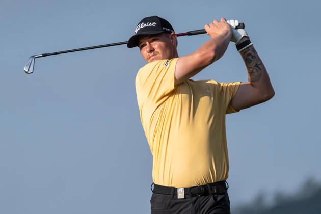 October 16, 2026, Coloane, Macao Sar, China: Cameron JOHN from Australia. Round 2 in the Macao Open Golf at Macau Golf & Country Club. Macau Open Golf Round 2  - ZUMAr144 20261016_zap_r144_069 Copyright: xJaynexRussellx