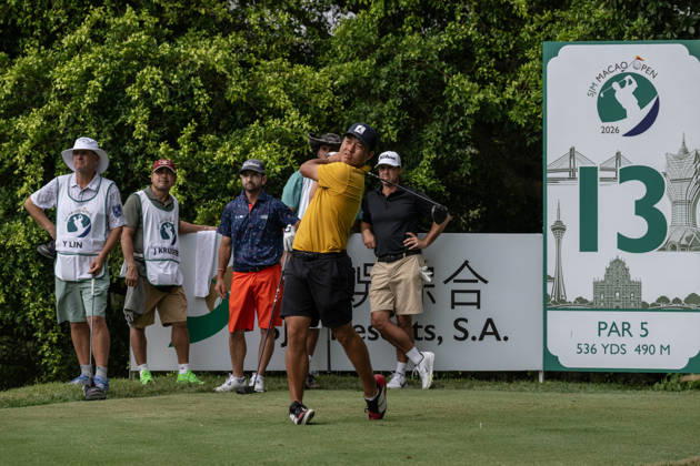 October 16, 2026, Coloane, Macao Sar, China: LIN, Yuxin from China.Round 2 in the Macao Open Golf at Macau Golf & Country Club. Macau Open Golf Round 2  - ZUMAr144 20261016_zap_r144_099 Copyright: xJaynexRussellx