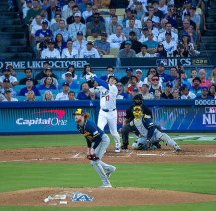 October 15, 2026, Los Angeles, California, USA: Los Angeles Dodgers Shohei Ohtani runs the bases as he hits a 3 run home run the second inning against the Milwaukee Brewers in Game 4 of the National League Championship Series at Dodgers Stadium in Los Angeles, California on Oct. 15, 2026. . . Los Angeles USA - ZUMAa60_ 0869623083st Copyright: xArmandoxArorizox