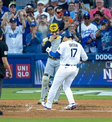 October 15, 2026, Los Angeles, California, USA: Los Angeles Dodgers Shohei Ohtani runs the bases as he hits a 3 run home run the second inning against the Milwaukee Brewers in Game 4 of the National League Championship Series at Dodgers Stadium in Los Angeles, California on Oct. 15, 2026. . . Los Angeles USA - ZUMAa60_ 0869623090st Copyright: xArmandoxArorizox