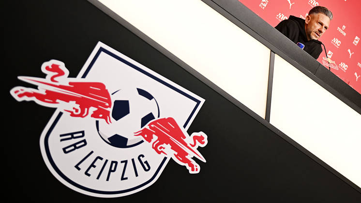 2026–2027 Bundesliga Season, Matchday 6, RB Leipzig Press Conference Ahead of Bayern Munich vs. RB Leipzig on October 16, 2026: Martin Demichelis, RB Leipzig Coach, at the RB Leipzig press conference ahead of the Bundesliga match against Bayern Munich on October 16, 2026, in Leipzig, Saxony, Germany, at the Red Bull training facility on Cottaweg