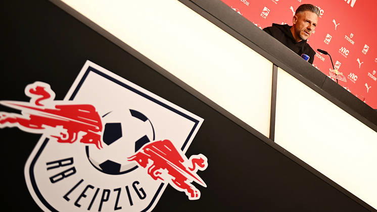 2026–2027 Bundesliga Season, Matchday 6, RB Leipzig Press Conference Ahead of Bayern Munich vs. RB Leipzig on October 16, 2026: Martin Demichelis, RB Leipzig Coach, at the RB Leipzig press conference ahead of the Bundesliga match against Bayern Munich on October 16, 2026, in Leipzig, Saxony, Germany, at the Red Bull training facility on Cottaweg