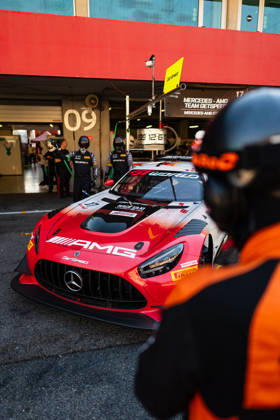Fanatec GT World Challenge Europe Endurance Cup Powered by AWS - Round 10, Portimao 2026 17 Mercedes-AMG GT3 EVO, Mercedes - AMG Team GetSpeed: Aron Ralf, Götz Maximilian, Schiller Fabian - picture by Gruppe C Photography Portimao Portugal Copyright: xGruppexCxPhotographyx