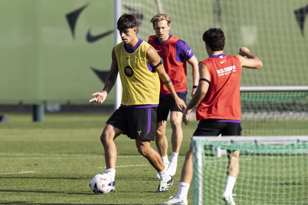 October 16, 2026, Sant Joan Despi, Barcelona, Spain: Marc Bernal during the training day of FC Barcelona, Barca ahead the Spanish League, Laliga EA Sports, football match against Real Betis at Ciudad Esportiva Joan Gamper on October 16, 2026 in Sant Joan Despi, Barcelona, Spain. FC Barcelona Training And press conference, PK, Pressekonferenz - LaLiga EA Sports - ZUMAa181 20261016_zaa_a181_045 Copyright: xJavierxBorregox