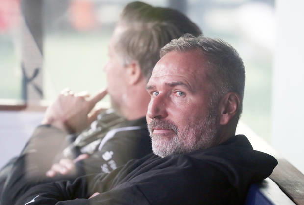 Coach Tim Walter, Holstein Kiel Soccer, Men s Team, 2026–2027 Season, 2. Bundesliga, Holstein Stadium, Holstein Kiel vs. Hertha BSC Berlin. DFL regulations prohibit any use of photographs as image sequences and or quasi-video.