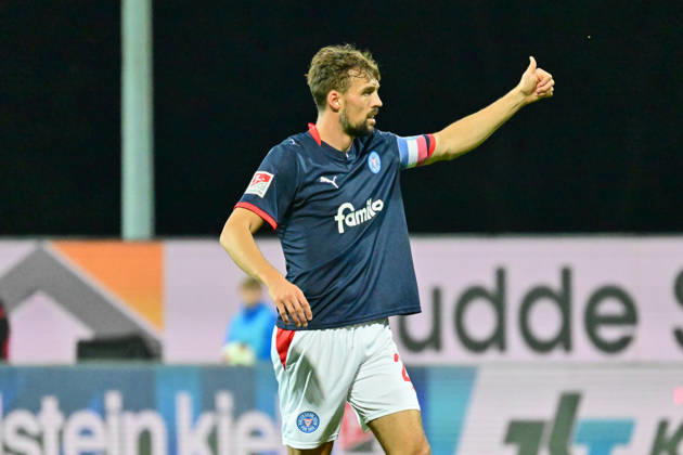 October 16, 2026, Soccer, Men s, 2nd Division Bundesliga, 2026–2027 Season, Holstein Kiel vs. Hertha BSC Berlin, Matchday 8, KSV, Holstein Stadium, Last-place team vs. league leader Captain Jonas Meffert, Kiel, Holstein Stadium, Holstein Stadium, Schleswig-Holstein, Germany
