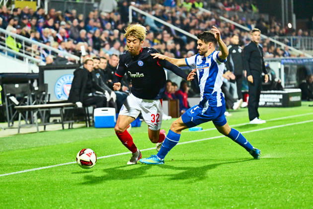 October 16, 2026, Soccer, Men s, 2nd Division Bundesliga, 2026–2027 Season, Holstein Kiel vs. Hertha BSC Berlin, Matchday 8, KSV, Holstein Stadium, Last-place team faces league leader Hiroki Sekine takes on Josip Brekalo in Kiel, Holstein Stadium, Holstein Stadium, Schleswig-Holstein, Germany