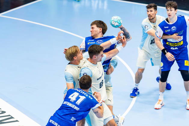 October 16, 2026, GER, Handball, Men, Season 26–27, Opel 1st Division, Matchday 9, ThSV Eisenach vs. VfL Gummersbach, Elias Scholtes (ThSV Eisenach), 4 99817 Eisenach, Werner Assmann, Am Sportpark, Thuringia, Germany
