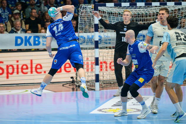 Peter Walz (ThSV Eisenach), 14 (scored the first goal), Bertram Obling (VfL Gummersbach), 16, Nikola Roganovic (VfL Gummersbach), 23, Dominik Solak (ThSV Eisenach), 30 (GER), ThSV Eisenach vs. VfL Gummersbach, 1st Opel Handball Bundesliga, Handball, Matchday 9, 2026–2027 season, 8:00 p.m., October 16, 2026 GER, ThSV Eisenach vs. VfL Gummersbach, 1st Opel Handball Bundesliga, Handball, Matchday 9, 2026–2027 season, 8:00 p.m., October 16, 2026, Eisenach Copyright: xMartinxHerbstx