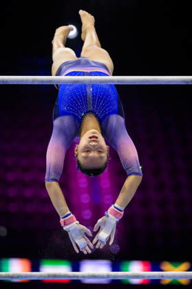October 16, 2026: Pan Cai Chen of Taiwan at a women’s podium training session during Day 1 of the 2026 Artistic Gymnastics World Championships on October 16, 2026 in Rotterdam. Photo by Joel Marklund, BILDBYRÅN. Code: JM JM0858 bbeng artistic gymnastics gymnastics world championships women’s  Copyright: JOELxMARKLUND BB261016JM019
