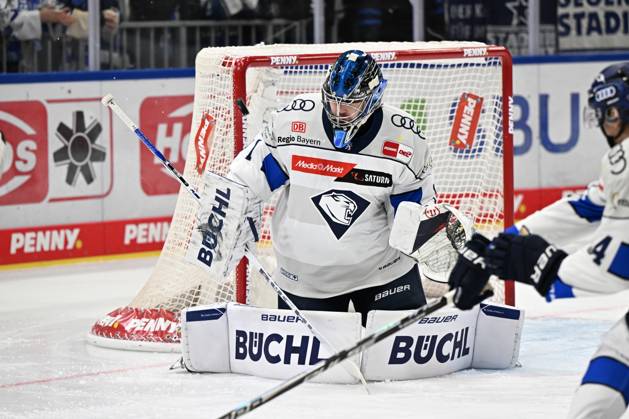 Jonas Stettmer ERC Ingolstadt 1 Schwenninger Wild Wings vs. ERC Ingolstadt, DEL, Regular Season, Matchday 8, 2026–2027 Season, October 16, 2026: Schwenninger Wild Wings vs. ERC Ingolstadt, DEL, Regular Season, Matchday 8, 2026–2027 Season, October 16, 2026, Schwenningen Copyright: xEibner-Pressefoto SvenxLaeglerx EP_SVL