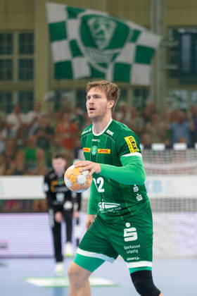 Handball, HBL2: SC DHfK Leipzig vs. ASV Hamm Westfalen, October 16, 2026; Franz Semper 32, SC DHfK Leipzig Handball, 2nd Bundesliga, 2026–2027 season, Matchday 8: SC DHfK Leipzig vs. ASV Hamm Westfalen on October 16, 2026, at the Quarterback Immobilien Arena Leipzig Copyright: xBEAUTIFULxSPORTS JanxKaeferx