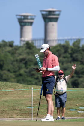 October 17, 2026, Coloane, Macao Sar, China: Austen TRUSLOW from the USA.Round 3 in the Macao Open Golf at Macau Golf & Country Club. Macau Open Golf Round 3  - ZUMAr144 20261017_zap_r144_013 Copyright: xJaynexRussellx