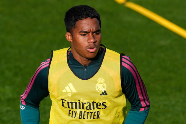 October 17, 2026, Valdebebas, Madrid, Spain: Endrick during the training day of Real Madrid ahead the Spanish League, LaLiga EA Sports, football match against Sevilla FC at Ciudad Deportiva Real Madrid on October 17, 2026, in Valdebebas, Madrid, Spain. Real Madrid Training And press conference, PK, Pressekonferenz - LaLiga Ea Sports  - ZUMAa181 20261017_zaa_a181_034 Copyright: xDennisxAgyemanx