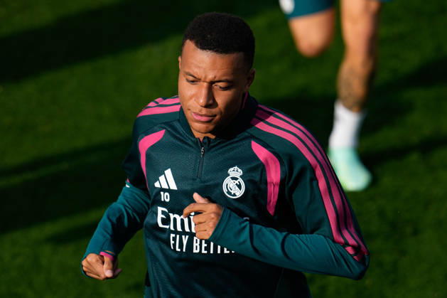 October 17, 2026, Valdebebas, Madrid, Spain: Kylian Mbappe during the training day of Real Madrid ahead the Spanish League, LaLiga EA Sports, football match against Sevilla FC at Ciudad Deportiva Real Madrid on October 17, 2026, in Valdebebas, Madrid, Spain. Real Madrid Training And press conference, PK, Pressekonferenz - LaLiga Ea Sports  - ZUMAa181 20261017_zaa_a181_038 Copyright: xDennisxAgyemanx