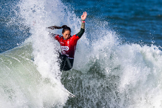 October 17, 2026, Peniche, Leiria, Portugal: Bettylou Sakura Johnson during the Meo Rip Curl Pro Portugal at Praia dos Supertubos on October 17, 2026 in Peniche, Portugal. Surf 2026: Meo Rip Curl Pro Portugal  - ZUMAs391 20261017_znp_s391_002 Copyright: xCarlosxSilvax