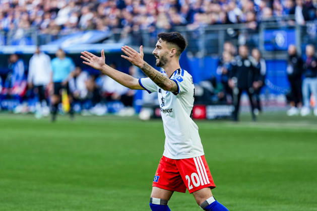 Germany Soccer Bundesliga 2026–27, Matchday 6: Hamburger SV (HSV) vs. VfB Stuttgart at Volkspark Stadium, Hamburg; Fabio Vieira, Hamburger SV, 20 Copyright: xStefanxTrochax