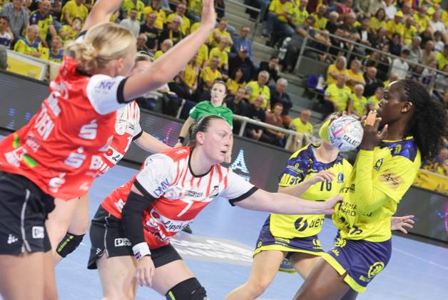 HAND Metz HB contre Blomberg Coupe d Europe PHOTOPQR LE REPUBLICAIN LORRAIN Frédéric LECOCQ ; Metz ; 17 10 2026 ; HAND Metz HB contre Blomberg Coupe d Europe Metz Moselle Lorraine France  Copyright: xPHOTOPQR LExREPUBLICAINxLORRAIN xFrédéricxLECOCQx 20261017RBL6544 20261017RBL6544