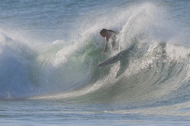 Meo Rip Curl Pro Portugal - Quarter Finals Bettylou Sakura Johnson of Hawaii competes during the Meo Rip Curl Pro Portugal at Praia dos Supertubos in Peniche, Portugal, on October 17, 2026.  Copyright: xJoaoxRicox originalFilename:rico-meoripcu261017_npHHA.jpg
