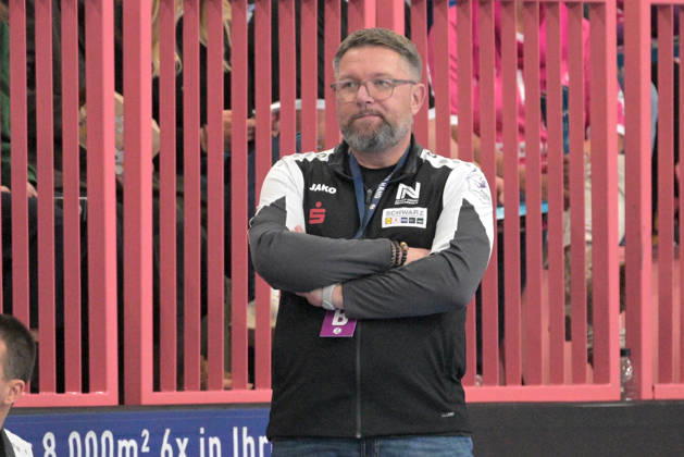 Thomas Zeitz, Sport Union Neckarsulm, Coach: TusSies Metzingen vs. Sport Union Neckarsulm, Handball, Alsco HBF, Matchday 6, 2026–2027 Season, October 17, 2026, TusSies Metzingen vs. Sport Union Neckarsulm, Handball, Alsco HBF, Matchday 6, 2026–2027 Season, October 17, 2026, Tübingen Copyright: xEibner-Pressefotox EP_TBR