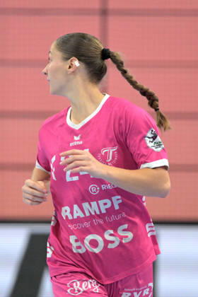 Marie Luisa Stumpf, TusSies Metzingen, 24; TusSies Metzingen vs. Sport Union Neckarsulm, Handball, Alsco HBF, Matchday 6, 2026–2027 Season, October 17, 2026: TusSies Metzingen vs. Sport Union Neckarsulm, Handball, Alsco HBF, Matchday 6, 2026–2027 Season, October 17, 2026, Tübingen Copyright: xEibner-Pressefotox EP_TBR