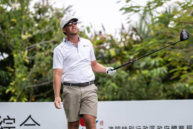October 18, 2026, Macau, Macao Sar, China: Andy OGLETREE from the USA on the 1st tee. Macau Open Golf 2026 Final Round. Macau Open Golf 2026 Final Round  - ZUMAr144 20261018_zap_r144_024 Copyright: xJaynexRussellx