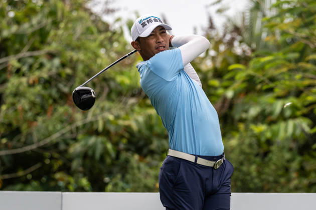 October 18, 2026, Macau, Macao Sar, China: WANG Wei-hsuan from Taiwan on the first tee. Macau Open Golf 2026 Final Round. Macau Open Golf 2026 Final Round - ZUMAr144 20261018_zap_r144_041 Copyright: xJaynexRussellx