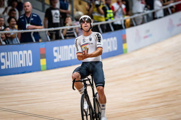 TEUTENBERG Tim Torn 2026 UCI Track Cycling World Championships TEUTENBERG Tim Torn GER Germany Landscape Format Landscape Event 2026 UCI Track Cycling World Championships Category Cycling Track Cycling World Championships Elite Men Location Asia China Shanghai Chongming Shanghai Velodrome Discipline Elimination Race Distance m Date 10 18 2026 Sunday Day 5