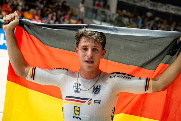 TEUTENBERG Tim Torn 2026 UCI Track Cycling World Championships TEUTENBERG Tim Torn GER Germany Landscape Format Landscape Event 2026 UCI Track Cycling World Championships Category Cycling Track Cycling World Championships Elite Men Location Asia China Shanghai Chongming Shanghai Velodrome Discipline Elimination Race Distance m Date 10 18 2026 Sunday Day 5