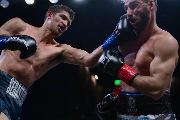 October 18, 2026, Las Vegas, Nevada, USA: SEBASTIAN FUNDORA defeats ERMAL HADRIBEAJ via KO in round 12 at the Chelsea of The Cosmopolitan in Las Vegas. Sebastian Fundora KO Ermal Hadribeaj In 12  - ZUMAo117 20261018_zsp_o117_017 Copyright: xMikaelxOnax