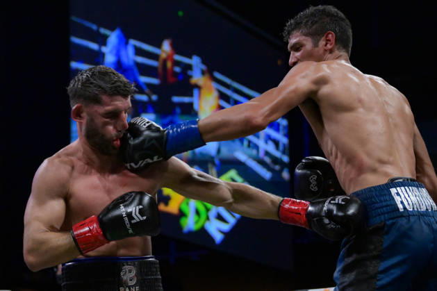October 18, 2026, Las Vegas, Nevada, USA: SEBASTIAN FUNDORA defeats ERMAL HADRIBEAJ via KO in round 12 at the Chelsea of The Cosmopolitan in Las Vegas. Las Vegas USA - ZUMAo117 20261018_zsp_o117_019 Copyright: xMikaelxOnax